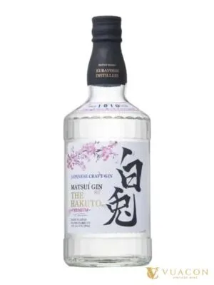 Gin Matsui Gin The Hakuto Premium – Tottori, Nhật Bản, 700ml
