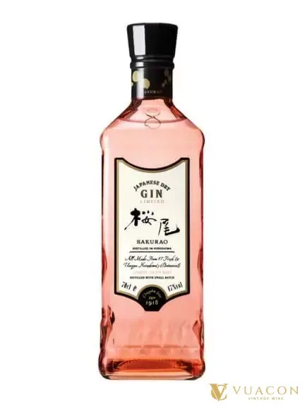 Gin Sakurao Limited – Nhật Bản, 700ml