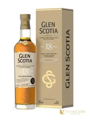 Glen Scotia 18 năm – single Malt Scotch, Campbeltown, Scotland, 700ml