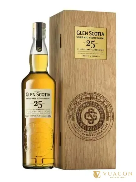 Glen Scotia 25 năm – single Malt Scotch, Campbeltown, Scotland, 700ml