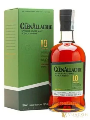 GlenAllachie 10 năm – Batch 12 – cask Strength, Speyside, Scotland, 700ml