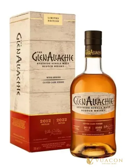 GlenAllachie 2012 – Cuvee Cask Finish – single Malt Scotch, Speyside, Scotland, 700ml