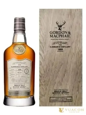 Glenburgie 1989 – 30 năm G&M – cask Strength, Speyside, Scotland, 700ml