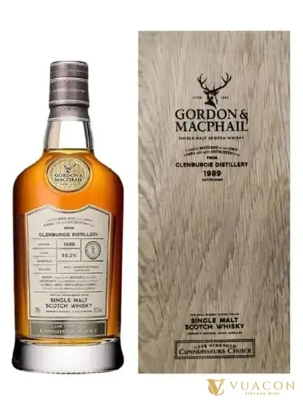 Glenburgie 1989 – 30 năm G&M – cask Strength, Speyside, Scotland, 700ml