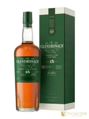 Glendronach 15 năm – single Malt Scotch, Highland, Scotland, 700ml