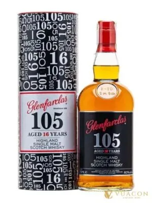 Glenfarclas 105 – 16 năm – cask Strength, Speyside, Scotland, 700ml