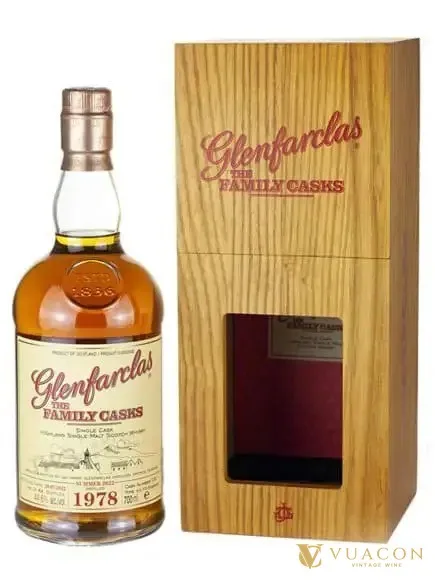 Glenfarclas 1978 – Cask 755 – cask Strength, Speyside, Scotland, 700ml