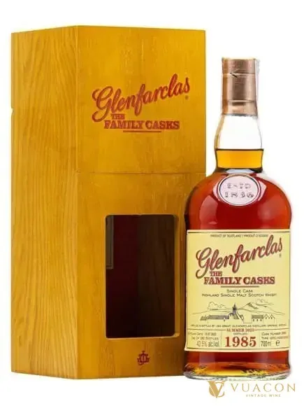 Glenfarclas 1985 – Cask 2606 – cask Strength, Speyside, Scotland, 700ml
