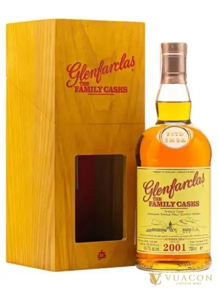 Glenfarclas 2001 – Cask 3762 – cask Strength, Speyside, Scotland, 700ml