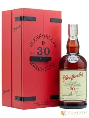 Glenfarclas 30 năm – single Malt Scotch, Speyside, Scotland, 700ml