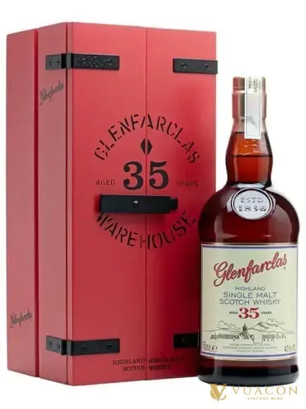 Glenfarclas 35 năm – single Malt Scotch, Speyside, Scotland, 700ml