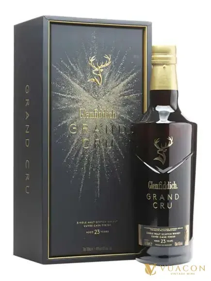 Glenfiddich Grand Cru 23 năm Single Malt Scotch Whisky – Speyside, Scotland, 700ml