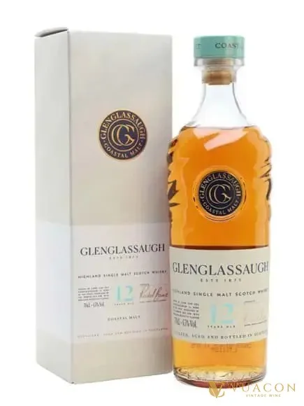 Glenglassaugh 12 năm Highland Single Malt Scotch Whisky – Scotland, 700ml