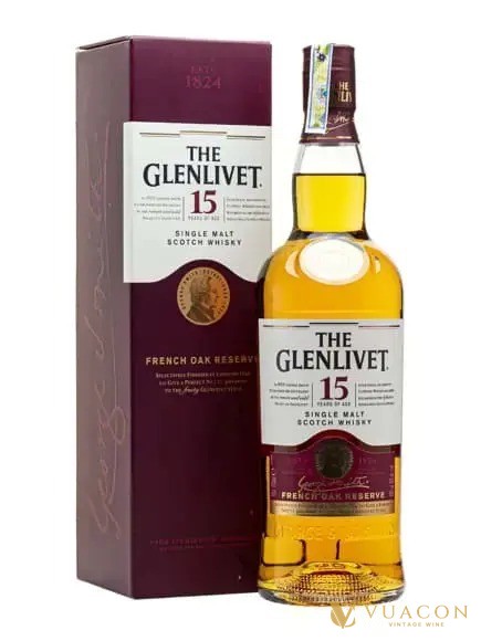Glenlivet 15 năm French Oak Reserve, whisky Speyside đạt giải 2026