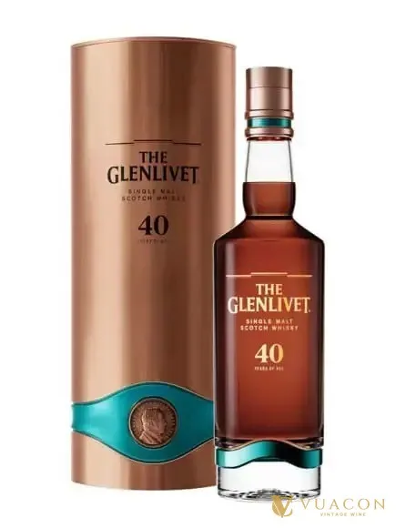 Glenlivet 40 năm – phiên bản giới hạn, Speyside, Scotland, 700ml