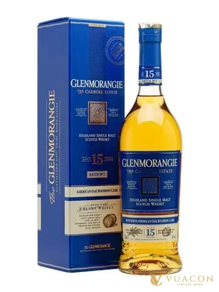 Glenmorangie 15 năm – Batch 2 – single Malt Scotch, Highland, Scotland, 700ml