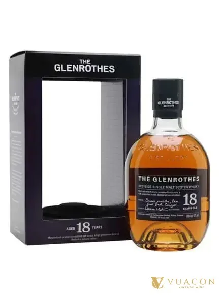 Glenrothes 18 năm – single Malt Scotch, Speyside, Scotland, 700ml