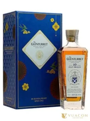 Glenturret 10 năm – Hộp quà Tết 2025 – single Malt Scotch, Highland, Scotland, 700ml