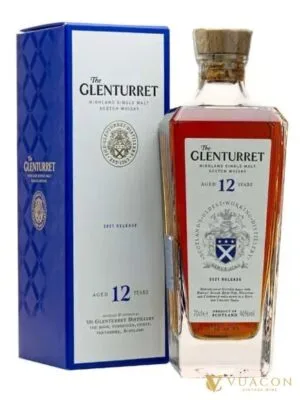 Glenturret 12 năm – single Malt Scotch, Highland, Scotland, 700ml