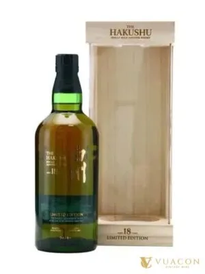 Hakushu 18 năm Limited Japanese Single Malt Whisky – phiên bản giới hạn, Nhật Bản, 700ml