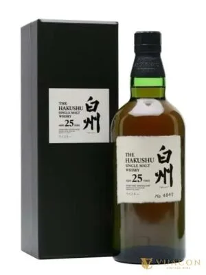 Hakushu 25 năm Japanese Single Malt Whisky – whisky Nhật, Nhật Bản, 700ml