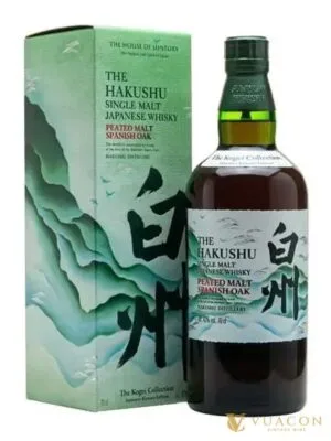Hakushu Peated Malt Spanish Oak – single Malt Whisky Nhật, Nhật Bản, 700ml