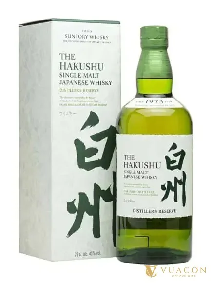 Hakushu Single Malt Whisky Japanese Single Malt Whisky – single Malt Whisky Nhật, Nhật Bản, 700ml
