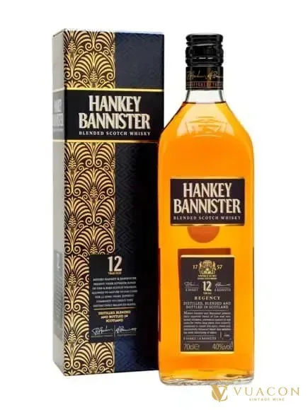 Hankey Bannister 12 năm – blended Scotch, Scotland, 700ml