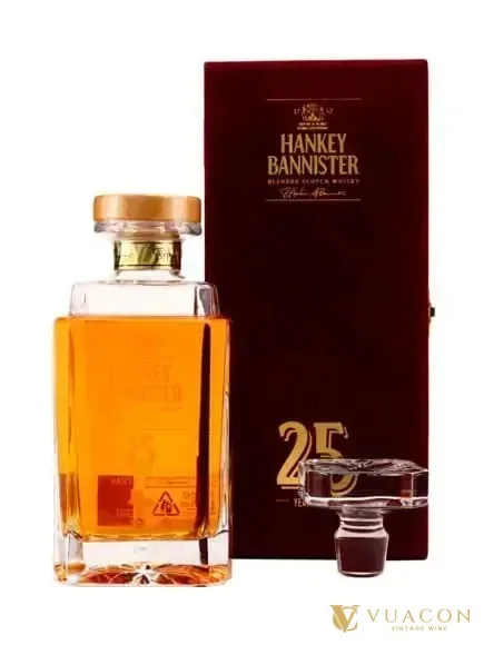 Hankey Bannister 25 năm – blended Scotch, Scotland, 700ml