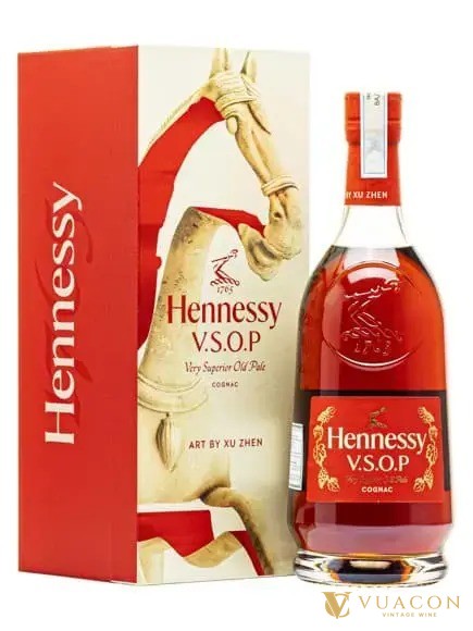 Hennessy VSOP Year of the Horse hộp đỏ, rượu biếu Tết loại nào cho người uống cognac