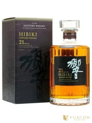 Hibiki 21 năm – blended Whisky Nhật, Nhật Bản, 700ml