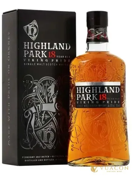 Highland Park 18 năm – single Malt Scotch, Island, Scotland, 700ml