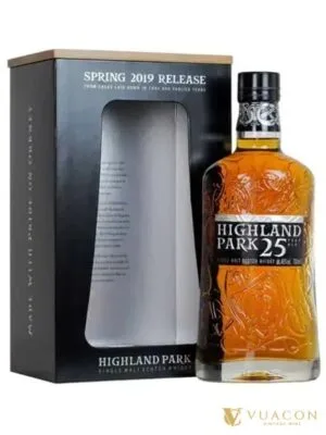 Highland Park 25 năm Spring 2019 Release – single Malt Scotch, Island, Scotland, 700ml