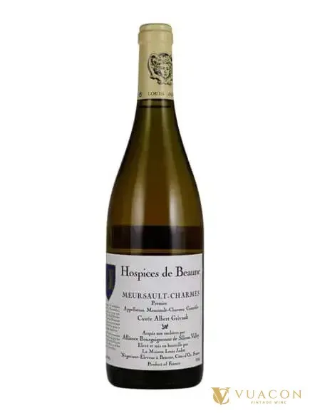 Hospices de Beaune Meursault 1er Cru Charmes Cuvee Albert Grivault – Burgundy, Pháp, 750ml