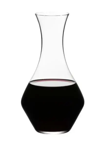 Decanter Riedel Machine Made Cabernet Magnum dùng rót vang sau khi mở nút chai bị gãy
