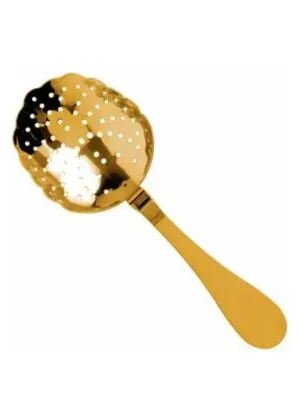 Dụng cụ lọc – Biloxi Julep Strainer Gold – dụng cụ Bar