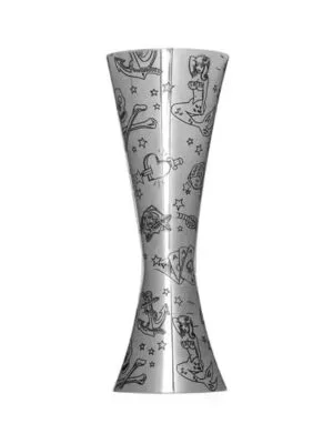 Ly định lượng – Tattoo Aero Jigger – dụng cụ Bar