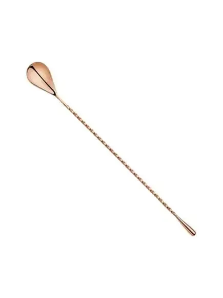 Thìa pha chế – Drop Bar Spoon Rose Gold 30cm – dụng cụ Bar