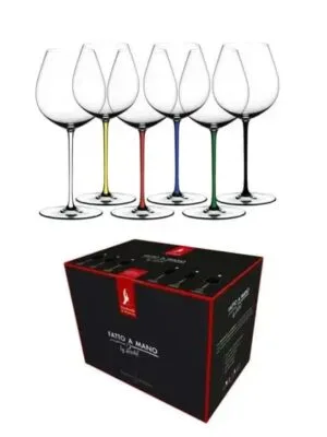 Ly Riedel Fatto A Mano Old World Pinot Noir Gift Pack – ly vang đỏ, 700ml