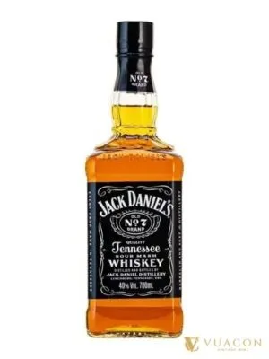 Jack Daniel’s Old No 7 – whiskey Mỹ, Hoa Kỳ, 700ml