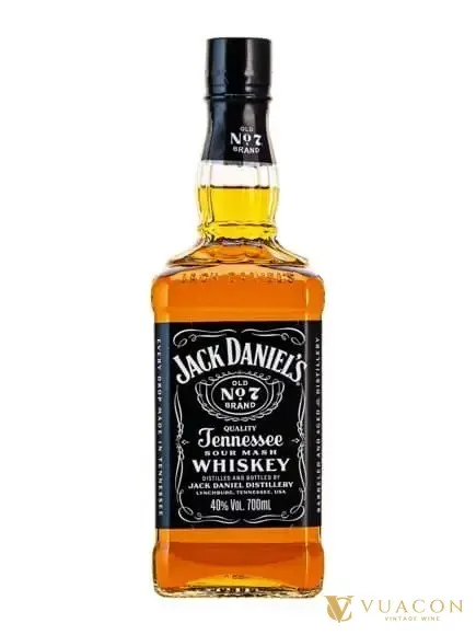 Jack Daniel’s Old No 7 – whiskey Mỹ, Hoa Kỳ, 700ml