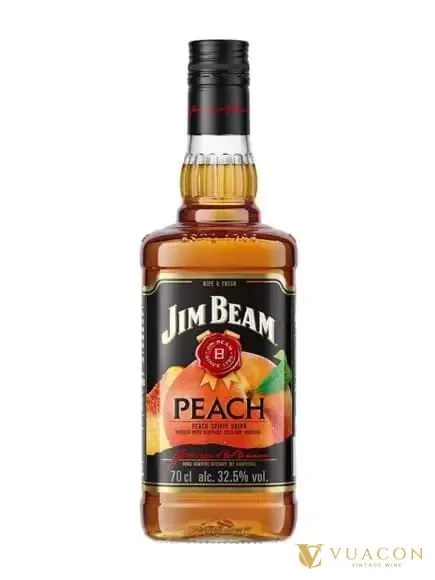 Jim Beam Peach – liqueur, Hoa Kỳ, 700ml