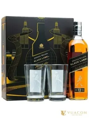 Johnnie Walker Black – Hộp quà Tết 2025 – blended Scotch, Scotland, 750ml