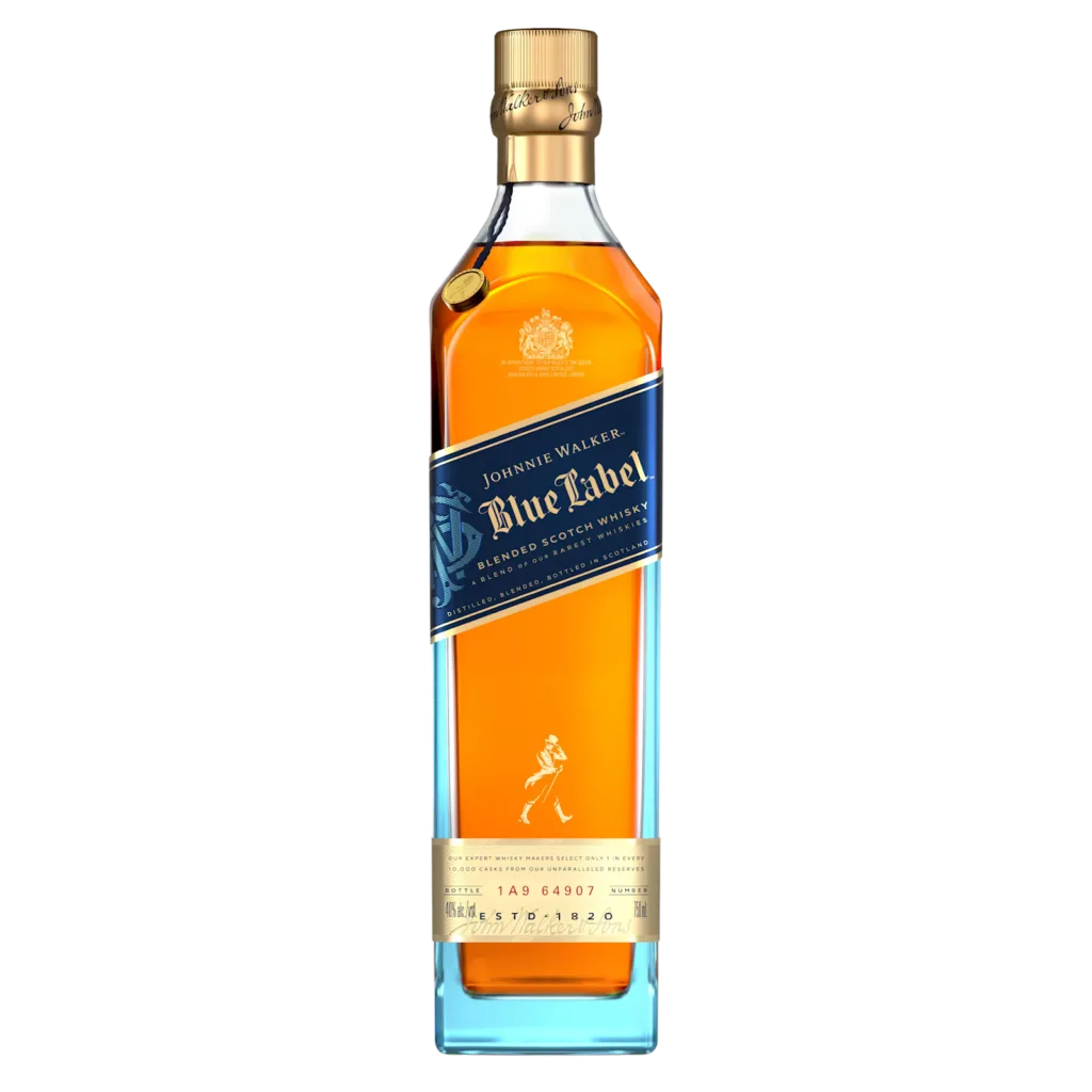 Johnnie Walker Blue – blended Scotch, Scotland, 750ml
