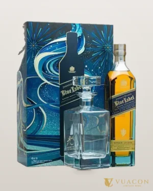 Johnnie Walker Blue – Hộp quà Tết 2025 – chai chính hãng tại Vua Cồn