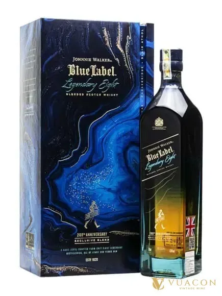 Johnnie Walker Blue Label Legendary Eight – blended Scotch, Scotland, 700ml