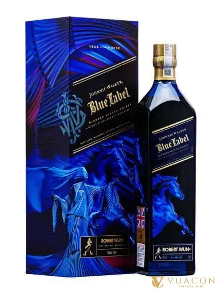 Johnnie Walker Blue Year Of The Horse 2026, quà tặng rượu Tây cao cấp bản giới hạn