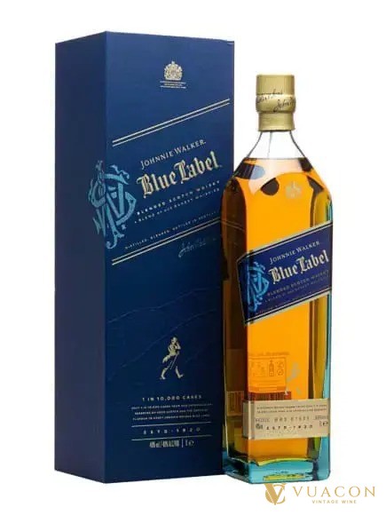 Johnnie Walker Blue Label 750ml, nền của các bản Blue Label giới hạn 2026