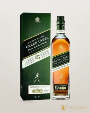 Johnnie Walker Green 15 năm Blended Malt – chai chính hãng tại Vua Cồn