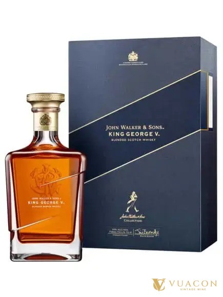 Johnnie Walker King George V, bản hiếm trên Blue Label